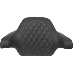 PartzBiz HD DS08010946 - Saddlemen LS Diamond Stitching Matching Tour Pak Pad COVER ONLY Harley 97-13 FLH | 90-11884LS