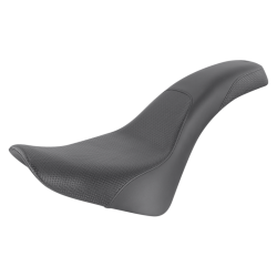 PartzBiz HD DS08021418 - Saddlemen Profiler Basket Weave Black Seat for Harley 18-23 FLDE/FLHC/FLHCS/FLSL | 818-33-147
