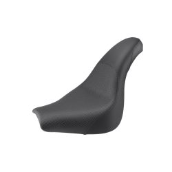 PartzBiz HD DS08021274 - Saddlemen Profiler Basket Weave Black Seat for Harley 18-23 FLFB/FLFBS | 818-27-147