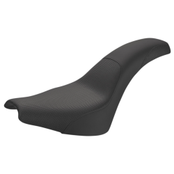 PartzBiz HD DS08021276 - Saddlemen Profiler Basket Weave Black Seat for Harley 18-23 FXBB/FXBBS | 818-30-147