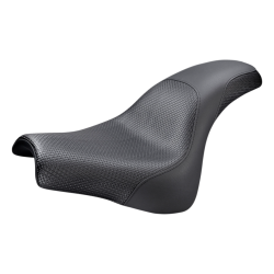 PartzBiz HD DS08021007 - Saddlemen Profiler Basket Weave Black Seat for Harley 18-23 FXFB/FXFBS | 818-28-147