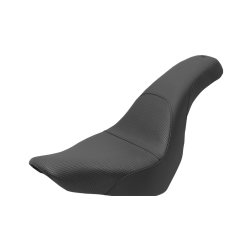 PartzBiz HD DS08021275 - Saddlemen Profiler Basket Weave Black Seat for Harley 18-23 FXLR/FXLRS/FLSB | 818-29-147