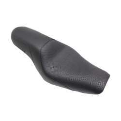 PartzBiz HD DS08040570 - Saddlemen Profiler Black Basket Weave Seat 4 Harley 04-20 XL W/4.5 Gallon Tank | 807-03-147