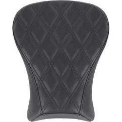 PartzBiz HD DS08021425 - Saddlemen Renegade Tour Black Lattice Pillion Pad Seat Harley Softail 18-Up