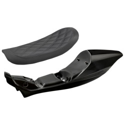 PartzBiz HD DS05203028 - Saddlemen Ronan Lattice Kit Black Tail Section w/ Seat Harley Sportster XL 04-20