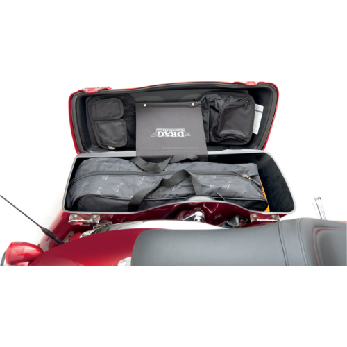 PartzBiz HD: 4403584-Saddlemen Saddlebag Lid & Tour Pak Pack Organizer Set Harley FLH/T 99-13