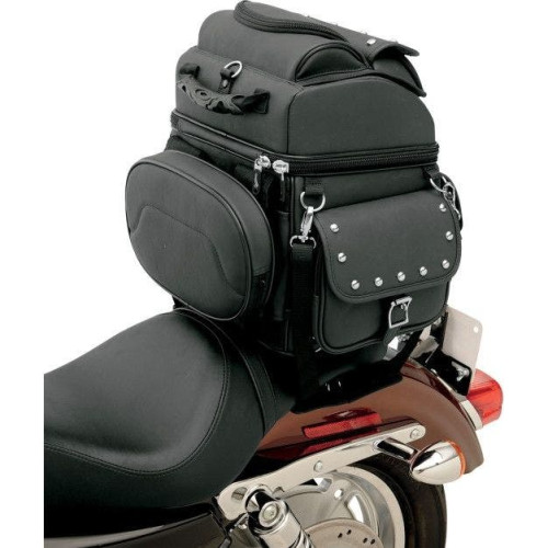 PartzBiz HD: 4403553-Saddlemen BR1800EXS Combination Back Seat or Sissy Bar Bag Travel Luggage Harley | 3515-0119 PartzBiz HD: 4403553-Saddlemen BR1800EXS Combination Back Seat or Sissy Bar Bag Travel Luggage Harley | 3515-0119