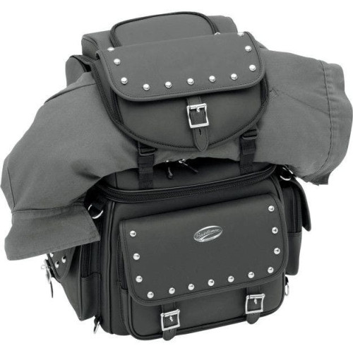 PartzBiz HD: 4403555-Saddlemen BR3400EXS กระเป๋าเดินทางแบบรวมเบาะหลังหรือซิสซี่บาร์ Harley | 3515-0121 PartzBiz HD: 4403555-Saddlemen BR3400EXS กระเป๋าเดินทางแบบรวมเบาะหลังหรือซิสซี่บาร์ Harley | 3515-0121
