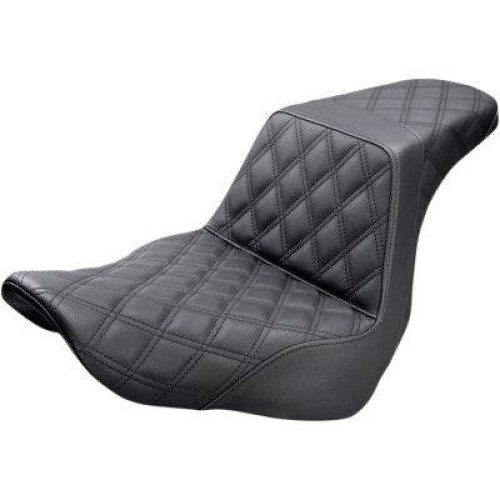 PartzBiz HD: 4403561-Saddlemen Step 2 Up Lattice Diamond Brown เบาะ M8 Harley Softail FXLRS