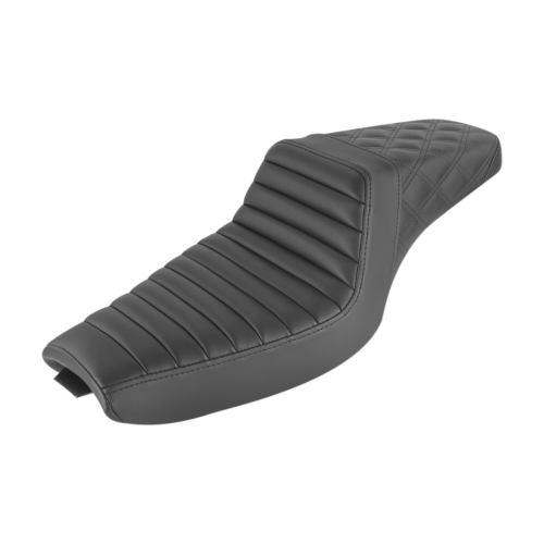 PartzBiz HD: 4403540-Saddlemen Step-Up Tuck-N-Roll & Lattice Black Seat 4 Harley 04-20 XL W/4.5 ถัง | 807-03-176 PartzBiz HD: 4403540-Saddlemen Step-Up Tuck-N-Roll & Lattice Black Seat 4 Harley 04-20 XL W/4.5 ถัง | 807-03-176