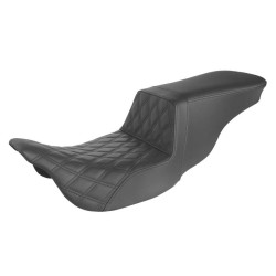 PartzBiz HD DS08011424 - Saddlemen Tour Step Up Lattice FR Stitch Seat Harley Touring FLH/T 08-Up PartzBiz HD DS08011424 - Saddlemen Tour Step Up Lattice FR Stitch Seat Harley Touring FLH/T 08-Up