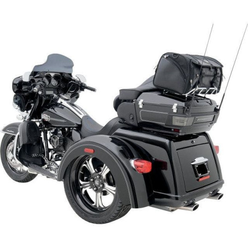 PartzBiz HD: 4403517-Saddlemen TR3300DE Deluxe Trunk Rack Bag Tour Pak for Harley PartzBiz HD: 4403517-Saddlemen TR3300DE Deluxe Trunk Rack Bag Tour Pak for Harley