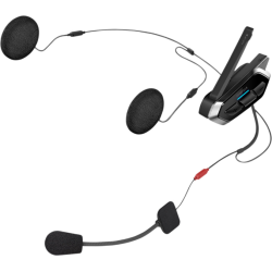 PartzBiz HD 50R-02D - Sena 50R HD Speaker Bluetooth Helmet Mesh 2.0 Intercom Universal Dual Pack