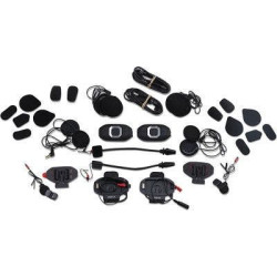 PartzBiz HD SF2D-02 - Sena SF2-02 SF2 Dual Pack Motorcycle Bluetooth Communication System 2-Way 4402-0791 44020791