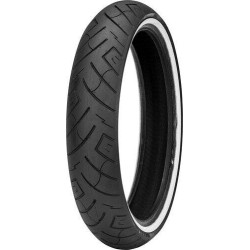 PartzBiz HD WP87-4562 - ยางหน้า Shinko 87-4562 777 Cruiser 140/80-17 69H Bias Whitewall | 87-4562