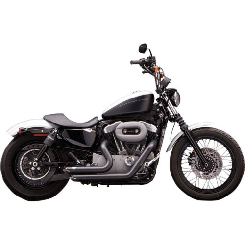 PartzBiz HD: 4403237-Legend New Black Aero Air Ride Rear Shocks Suspension Harley Sportster 04-13 | 1311-0110