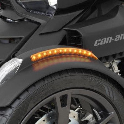 PartzBiz HD DS20402560 - Show Chrome 7/16" Custom Beach Style Passenger Floorboards Harley FLH/T & FLST | 21-912