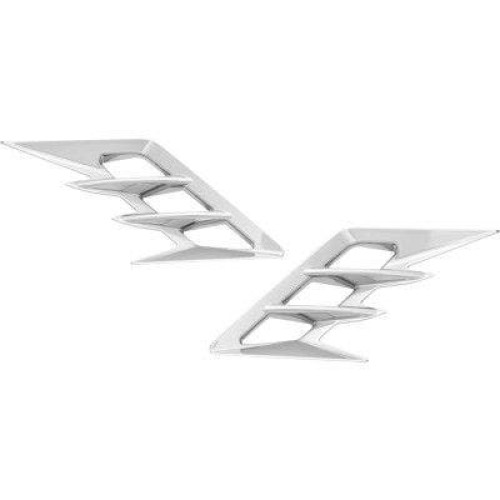 PartzBiz HD: 4403209-Show Chrome 52-959 Chrome Front Fender Vent Filler Accent Honda GL1800 18-Up 1405-0306 14050306 best for buy goldwing gold wing gl 1800 f6b PartzBiz HD: 4403209-Show Chrome 52-959 Chrome Front Fender Vent Filler Accent Honda GL1800 18-Up 1405-0306 14050306 best for buy goldwing gold wing gl 1800 f6b
