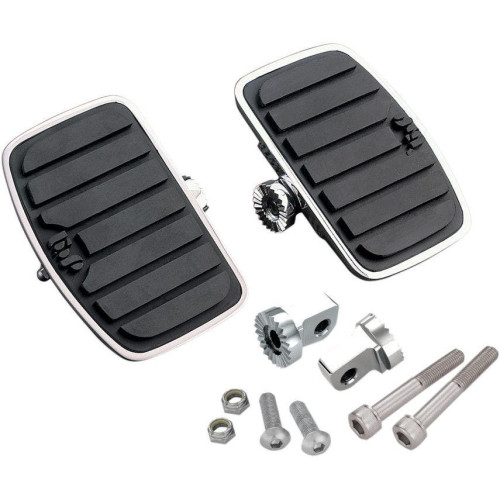 PartzBiz HD: 4403214-Show Chrome 7/16" Custom Cruis Style Passenger Floorboards Harley FLH/T & FLST | 21-910 PartzBiz HD: 4403214-Show Chrome 7/16" Custom Cruis Style Passenger Floorboards Harley FLH/T & FLST | 21-910