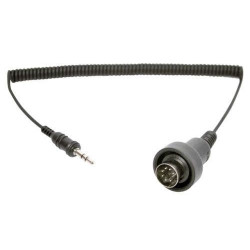 PartzBiz HD SC-A0120 - Sena 3.5mm Stereo Jack to 7 Pin DIN Cable for Harley Davidson Ultra Classic