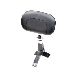 PartzBiz HD MD79612 - Smooth Chrome Studs Driver Backrest for Harley Touring 09-13 FLH/FLT | 79612