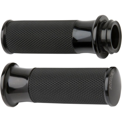 PartzBiz HD: 4403120-Arlen Ness Fusion Black Smoothie Hand Grips Harley Throttle By Wire Models | 07-323 PartzBiz HD: 4403120-Arlen Ness Fusion Black Smoothie Hand Grips Harley Throttle By Wire Models | 07-323