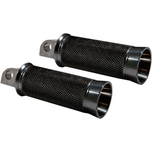 PartzBiz HD: 4403078-Speed Merchant SM Black Anodized Cruiser Footpegs for Harley Models | HDSP-11