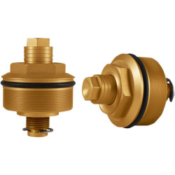 PartzBiz HD DS04040295 - Speed Merchant SM Gold Preload Adjuster Fork Caps Harley FXR XL FXD FXDL 39mm | SM39A-3 PartzBiz HD DS04040295 - Speed Merchant SM Gold Preload Adjuster Fork Caps Harley FXR XL FXD FXDL 39mm | SM39A-3