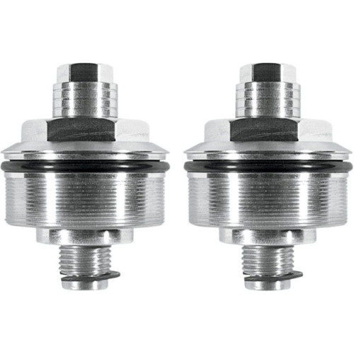 PartzBiz HD: 4403054-Speed Merchant SM Machined Preload Adjuster 49mm Fork Caps Harley FXD FXD V-Rod | SM49A-2 PartzBiz HD: 4403054-Speed Merchant SM Machined Preload Adjuster 49mm Fork Caps Harley FXD FXD V-Rod | SM49A-2
