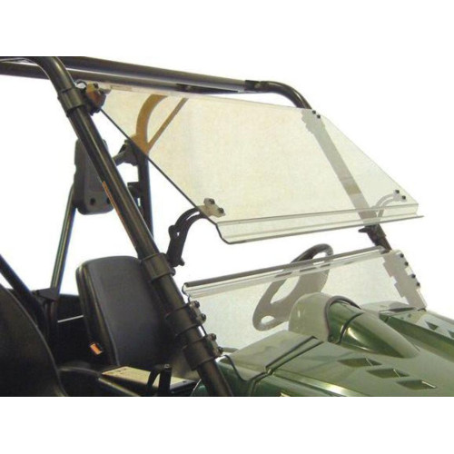 PartzBiz HD: 4403069-Spike RHNWS1003 D-2 Full Tilting 1/4" Lexan Windshield Kit Yamaha Rhino 04-13 utv side by side wind screen upgrade replacement Custom aftermarket 