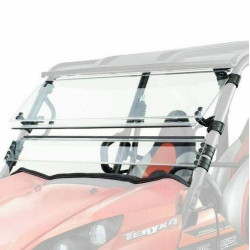 PartzBiz HD WP63-1604 - Spike TERYXWS4000 D-2 Lexan Full Tilting Windshield Kit Kawasaki Teryx 16-Up utv side by side wind screen upgrade replacement Custom aftermarket 63-1604