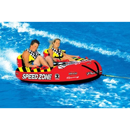 PartzBiz HD: 4403046-Sportstuff Towable Speedzone 2 Rider Person 80" Long Inflatable Tow Tube 53-1931 | 53-1931