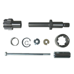 PartzBiz HD DS21100147 - Spyke 465046 Grind Free Jackshaft for 3" Belt Drive 89-93 Harley Big Twin electra road street glide king sportster softail dyna twin cam primary derby best 412598 2110-0147 PartzBiz HD DS21100147 - Spyke 465046 Grind Free Jackshaft for 3" Belt Drive 89-93 Harley Big Twin electra road street glide king sportster softail dyna twin cam primary derby best 412598 2110-0147
