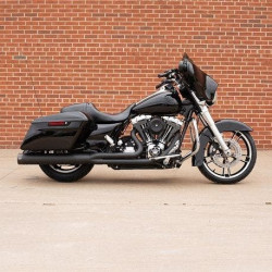 PartzBiz HD SS550-0777 - S&S 550-0777 Sidewinder 2-1 Full Exhaust System Black 95-05 -07-09 Harley FL | 550-0777