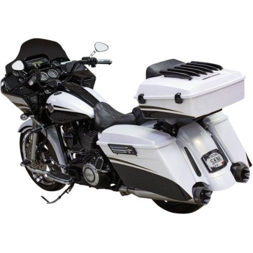 PartzBiz HD: 4402995-S&S 550-0828 Shadow Ghost Pipe For Sidewinder 2-1 Chrome 95-08 Harley FL Touring | 550-0828