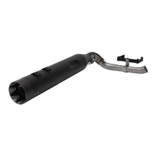 PartzBiz HD: 4402997-S&S 550-0830 Shadow Ghost Pipe For Sidewinder 2-1 Black 95-08 Harley FL Touring | 550-0830