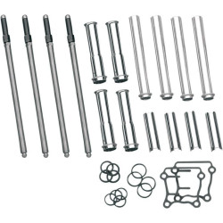 PartzBiz HD SS93-5095 - S&S Adjustable Pushrod Kit Twin Cam Pushrod Tube Kit for Harley | 93-5095