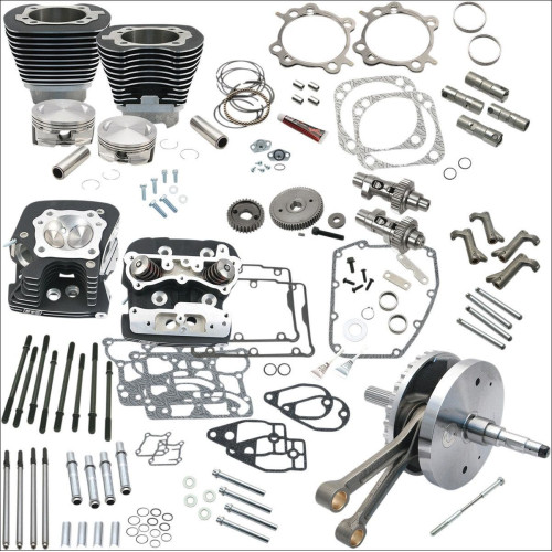 PartzBiz HD: 4402983-S&S Cycle 124 ” Hot Set-Up Kit พร้อมกระบอกสูบ Big Bore Cams Pistons Harley 07-16 | 900-0568 PartzBiz HD: 4402983-S&S Cycle 124 ” Hot Set-Up Kit พร้อมกระบอกสูบ Big Bore Cams Pistons Harley 07-16 | 900-0568