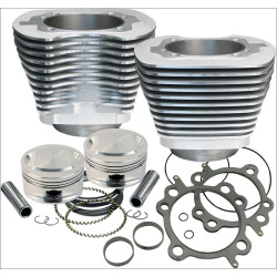 PartzBiz HD SS910-0200 - S&S Cycle 95" CI Big Bore Cylinder Kit Silver 9.7:1 Compression 99-06 Harley | 910-0200 PartzBiz HD SS910-0200 - S&S Cycle 95" CI Big Bore Cylinder Kit Silver 9.7:1 Compression 99-06 Harley | 910-0200