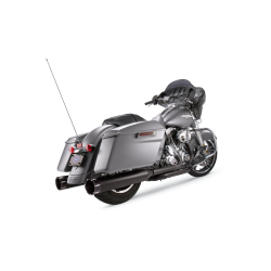 PartzBiz HD SS550-0670 - ท่อเก็บเสียง S&S Cycle Black MK45 4.5 ” Slip On พร้อม Black Tracer Tips Harley 2017 | 550-0670 PartzBiz HD SS550-0670 - ท่อเก็บเสียง S&S Cycle Black MK45 4.5 ” Slip On พร้อม Black Tracer Tips Harley 2017 | 550-0670