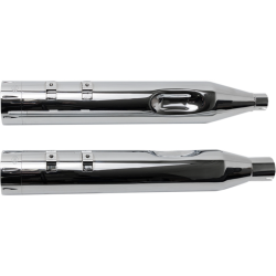 PartzBiz HD SS550-0669 - ท่อเก็บเสียง S&S Cycle Chrome MK45 4.5 ” Slip On พร้อม Chrome Tracer Tips Harley 2017 | 550-0669 PartzBiz HD SS550-0669 - ท่อเก็บเสียง S&S Cycle Chrome MK45 4.5 ” Slip On พร้อม Chrome Tracer Tips Harley 2017 | 550-0669