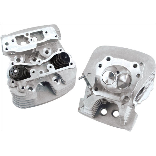 PartzBiz HD: 4402845-S&S Cycle Super Stock 89CC Silver Cylinder Heads for Harley Twin Cam 06-16 | 106-3255 PartzBiz HD: 4402845-S&S Cycle Super Stock 89CC Silver Cylinder Heads for Harley Twin Cam 06-16 | 106-3255