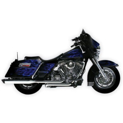 PartzBiz HD SS550-0003A - ท่อไอเสีย S&S Power Tune Chrome True Dual Harley FLH 95-08 | 550-0003 PartzBiz HD SS550-0003A - ท่อไอเสีย S&S Power Tune Chrome True Dual Harley FLH 95-08 | 550-0003