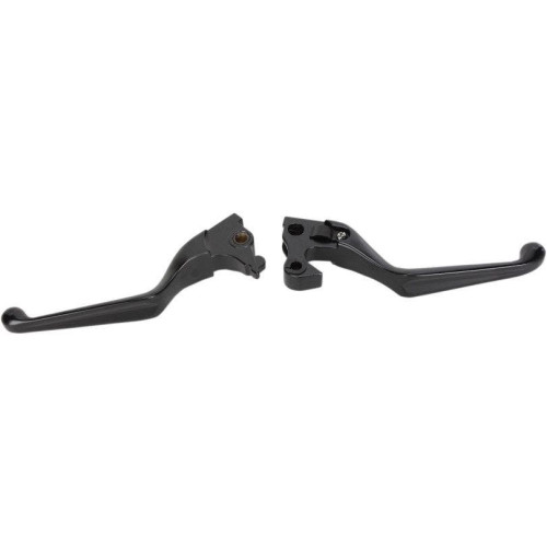 PartzBiz HD: 4402811-Stain Matte Black Wide Blade Clutch Hand Brake Levers Sportster XL 14-17 | 0610-0795 PartzBiz HD: 4402811-Stain Matte Black Wide Blade Clutch Hand Brake Levers Sportster XL 14-17 | 0610-0795