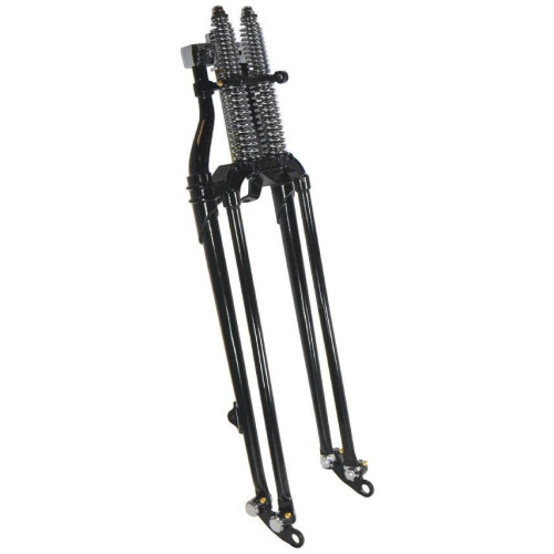 PartzBiz HD: 4402792-Standard Length 20" Black Hardbody Antique Style Springer Front End Custom Use 35240 PartzBiz HD: 4402792-Standard Length 20" Black Hardbody Antique Style Springer Front End Custom Use 35240