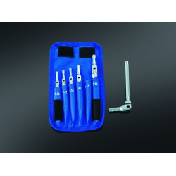PartzBiz HD KA6013 - StarPro Six-Piece Star Pivot Head Wrench Set - 6013