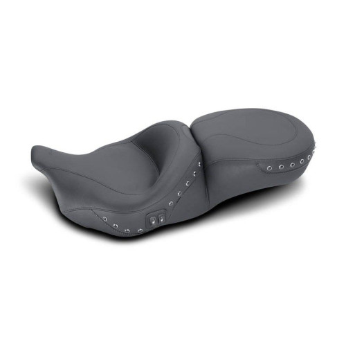 PartzBiz HD: 4402742-Studded Black One Piece Heated Touring Seat for 08-13 FLT/FLH Touring Models | 79648 PartzBiz HD: 4402742-Studded Black One Piece Heated Touring Seat for 08-13 FLT/FLH Touring Models | 79648