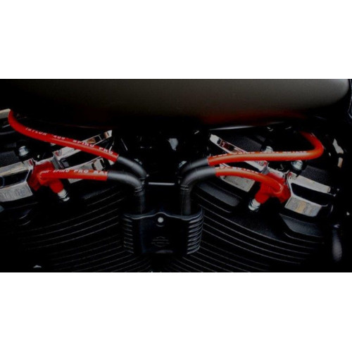 PartzBiz HD: 4402729-สายหัวเทียน Sumax 49238 Red Pro 10.4 มม. Harley M8 Softail 18-21
