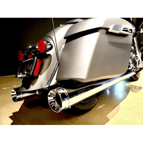 PartzBiz HD: 4402674-SuperTrapp 140-21820 Chrome Stout Slip-On Mufflers Indian Touring 14-20 1811-3976 18113976 Touring Chief Classic Dark Horse Roadmaster Vintage best for buy