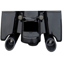 PartzBiz HD TAB-Z-RING-400 - Tab Performance อลูมิเนียม 4.0 ” แหวนซอมบี้ปลายท่อไอเสียท่อไอเสีย Baffle ใส่ที่ดีที่สุดใหม่รถจักรยานยนต์ที่กำหนดเอง chopper bagger dresser อัพเกรดท่อ z-แหวน